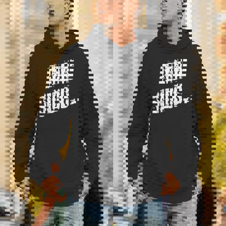 Awwhucksトウモロコシ好き 面白いことわざグラフィック パーカー