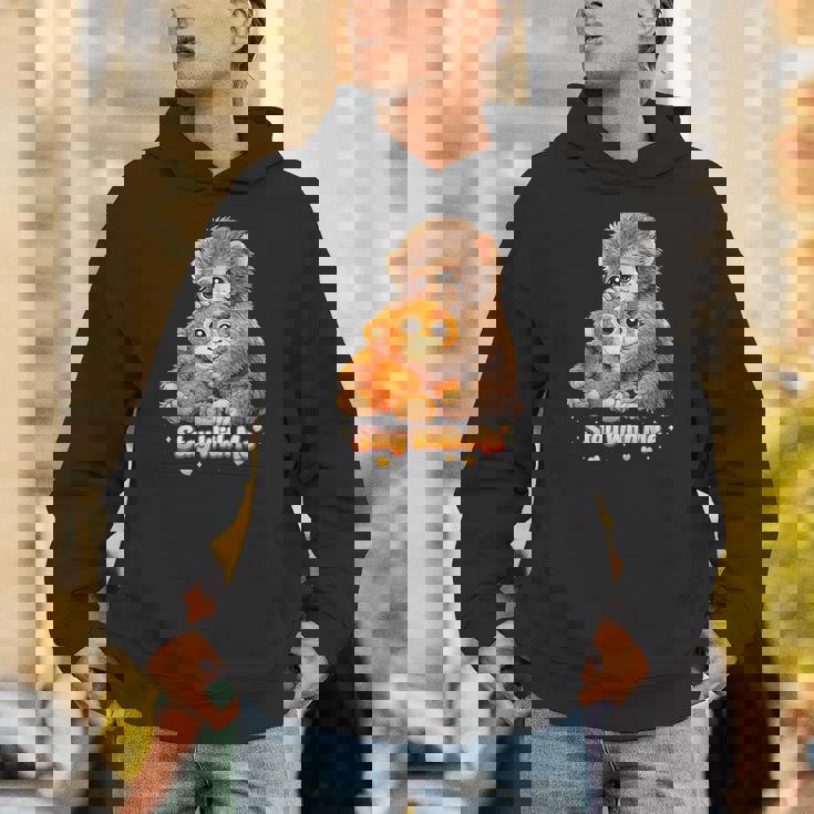 Baby Monkey Named Punchtay With Me パンチ メンズ レディース キッズ 男の子 パーカー