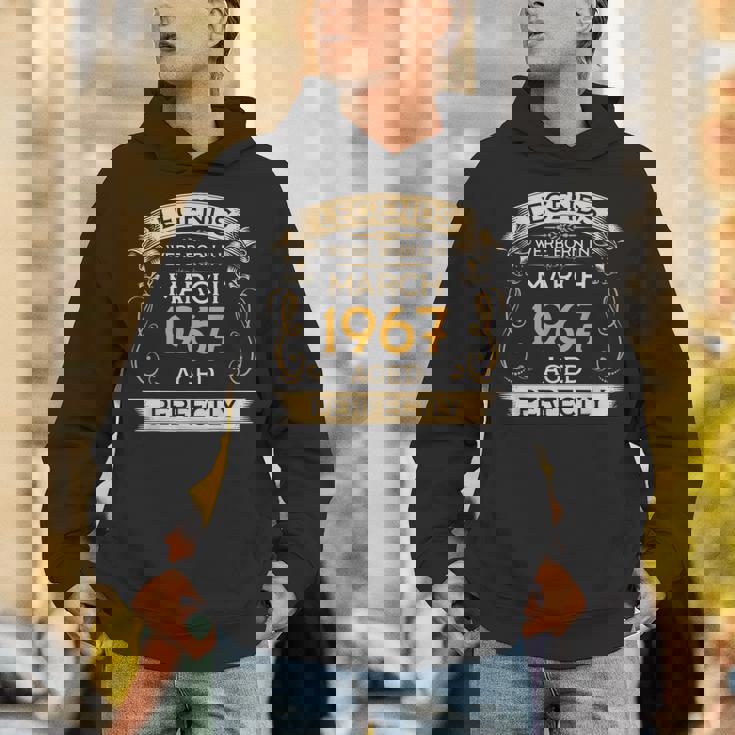 Birthday Legends Were Born Ins March 1967 パーカー