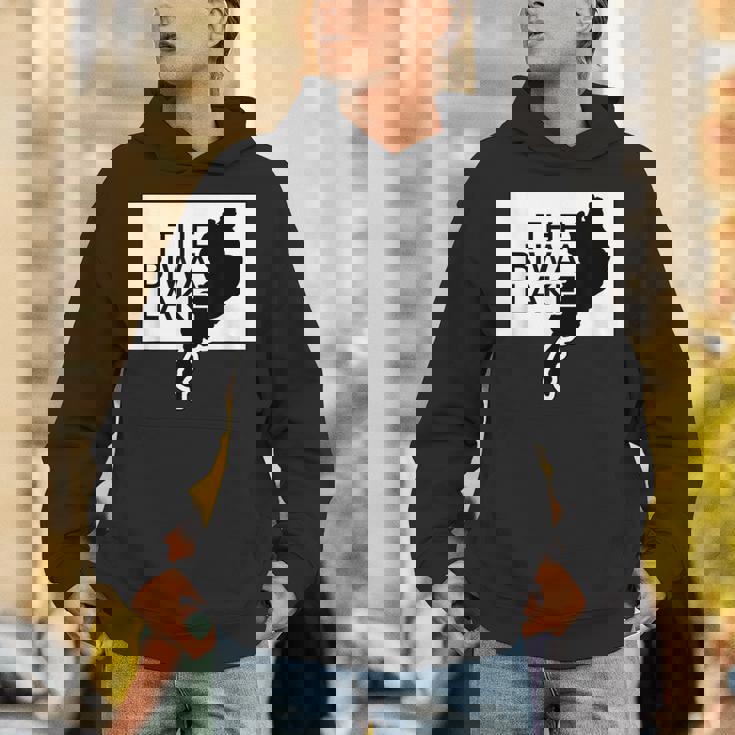 The Biwa Lake 琵琶湖 滋賀 地図【47都道府県】ジモtティ Jimo-T 地元愛 お土産 面白 パーカー