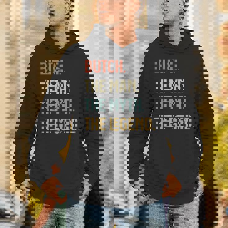 Butch The Man Myth And Legend ファニーネーム カスタマイズ可 パーカー