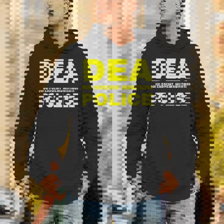 Dea 警察官 麻薬取締局 フロントプリント 長袖tシャツ パーカー