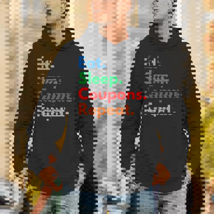 Eatleep クーポンリピート クーポンコレクター&クーポン愛好家 長袖tシャツ パーカー