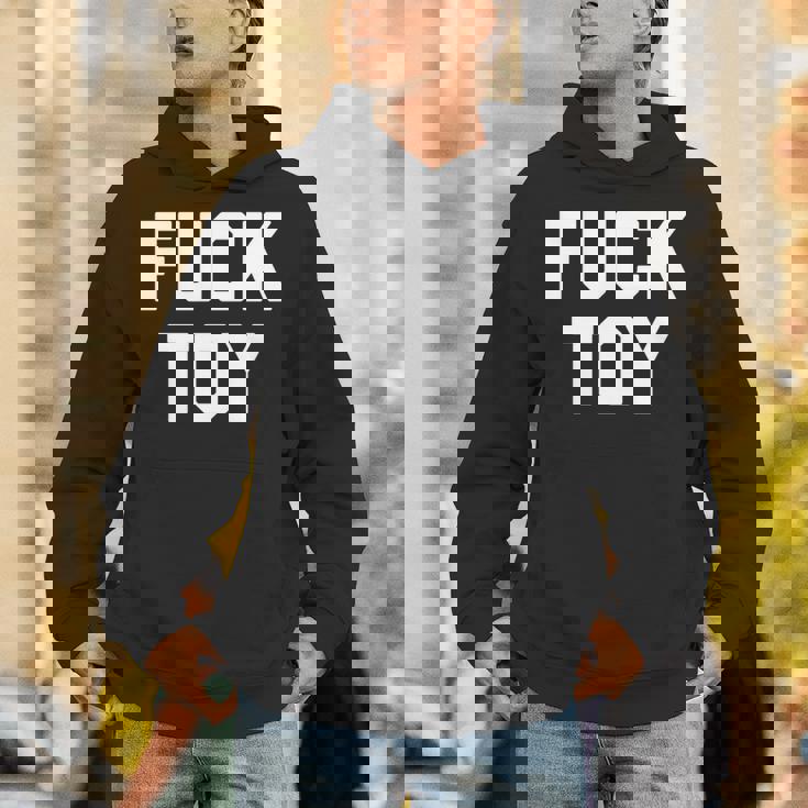 Fuck Toy 面白いことわざ皮肉なノベルティセクシーセックス 長袖tシャツ パーカー