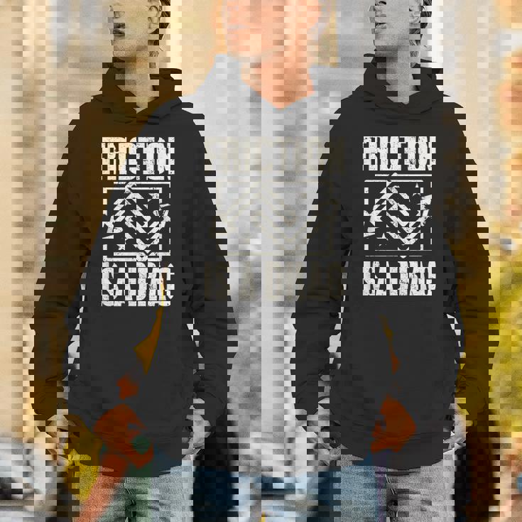 Physics Friction Is A Drag Punパーカー