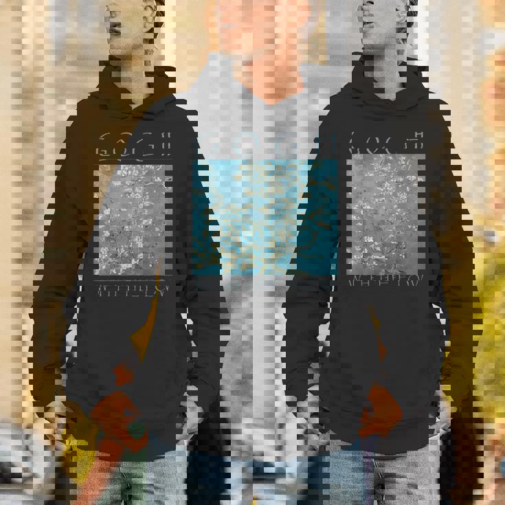Gogh With The Flow アーモンドブロッサム ヴァン・ゴッホの絵画 パーカー