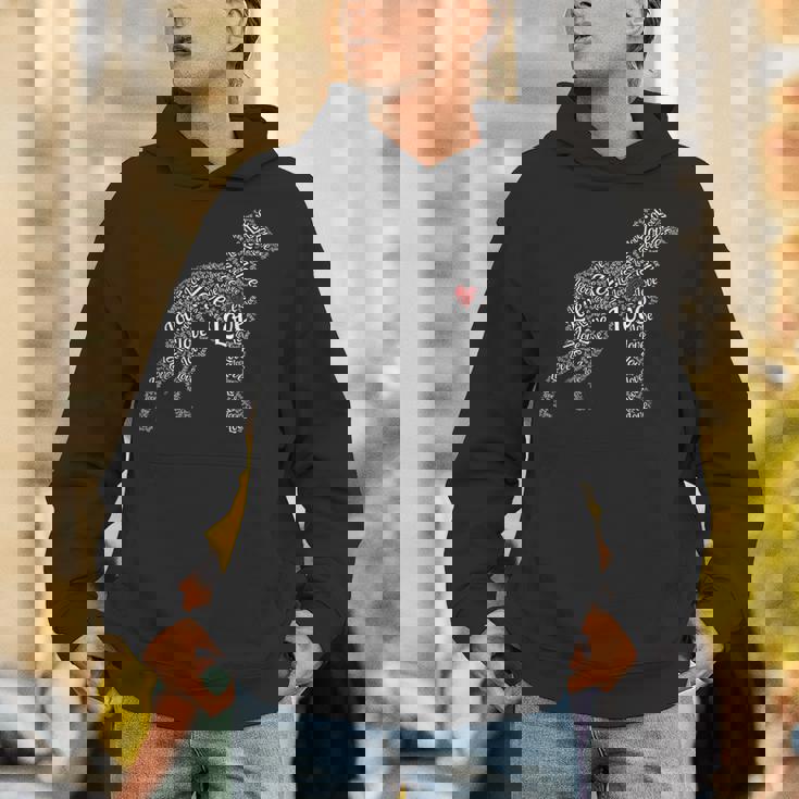 Greyhound I Love Greyhounds パーカー