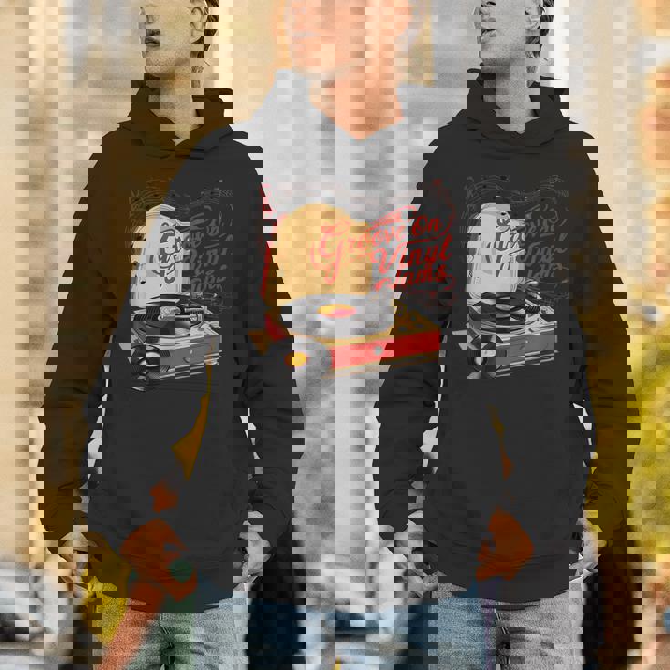 Groove On レトロビニールジャム、レトロビニールレコード パーカー