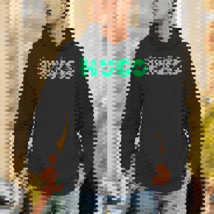 Hugo パーソナライズ ボーイズ 恐竜レックス キュート カスタム パーカー