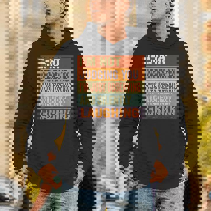 I'm Not Judging You I'm Just Observing Andilently パーカー