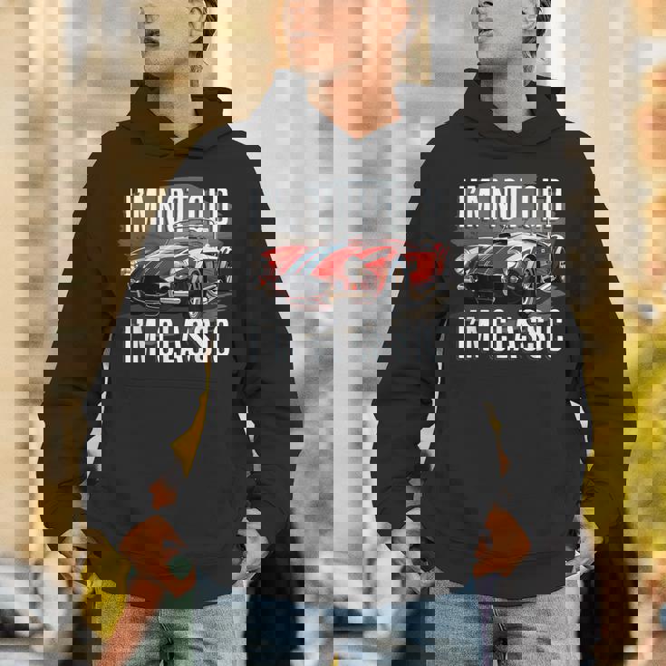 I'm Not Old I'm Classic レトロ フォード シェルビー コブラ マッスルカー パーカー