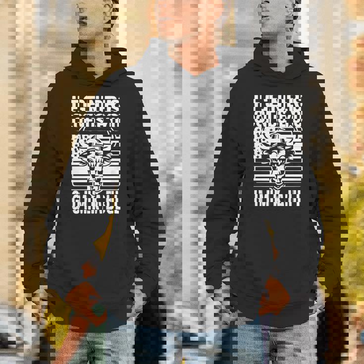 If Genders Confuse You Go Milk A Bull Usa 国旗 アメリカ 長袖tシャツ パーカー