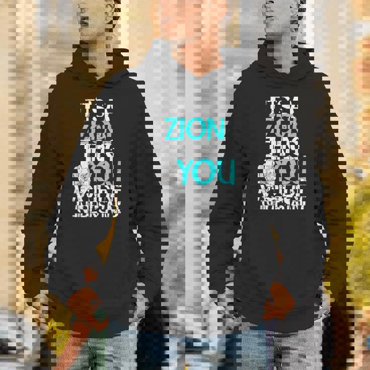 メンズ It's A Zion Thing You Wouldn't Understand パーカー