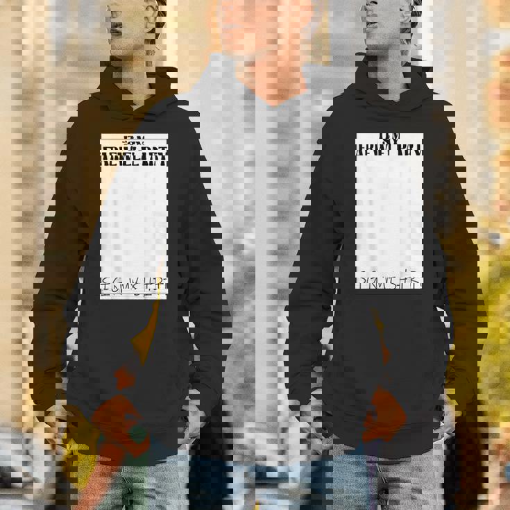 It's My Farewell Partyign My For Goodbye Parting パーカー