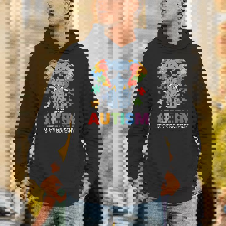 It's Ok To Be Different Awareness Elephant パーカー