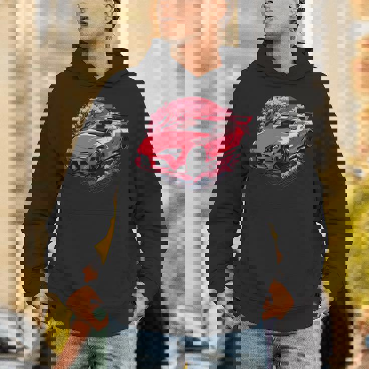 Jdmupra Mk5 Gr 桜 2Jz スタンスグラフィックtシャツ 長袖tシャツ パーカー