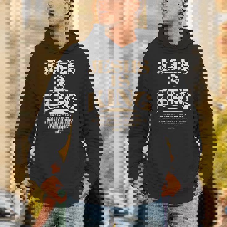 Jesus Is King Bibleerse John 14 パーカー