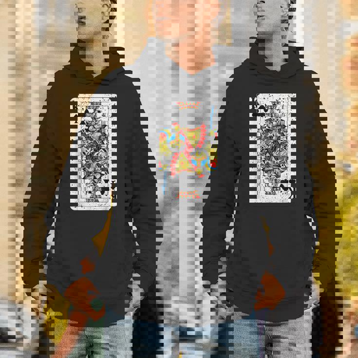 King Ofpades トランプデッキ ヴィンテージレトロスタイル パーカー