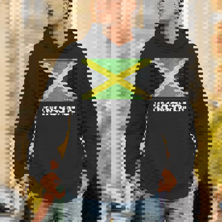 Kingston Jamaica Flag Jersey パーカー