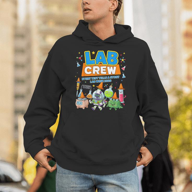 Lab Crew Lab Week 2026 Medical Laboratory Technician Team Hoodie - Seseable