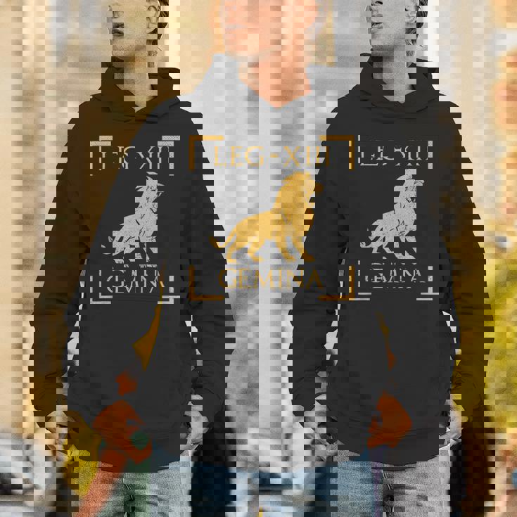 Legio Xiii 双子座ライオンエンブレム ローマ軍 パーカー