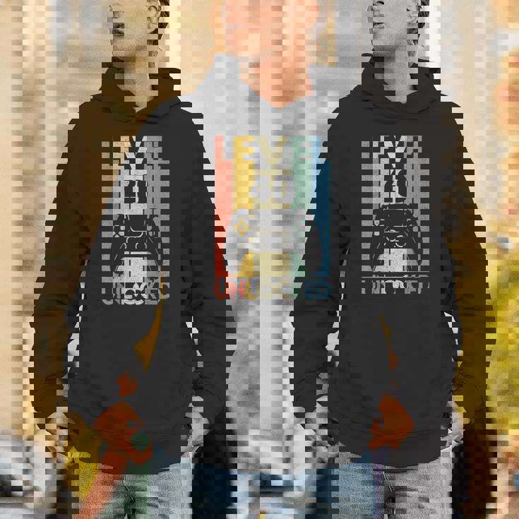 Level 40 Unlocked ideo Gamer 40Th Birthday パーカー