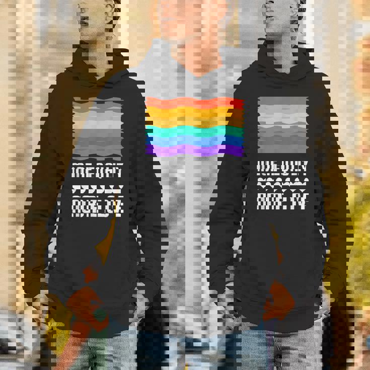 Lgbt More Equality More Lovetシャツ Lgbtq ゲイ レズビアン Lgbt パーカー