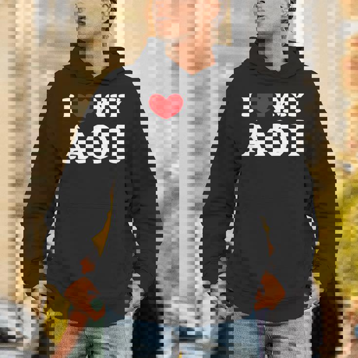 I Love My Aoi 私のあおいが大好き、私のあおいが好き パーカー