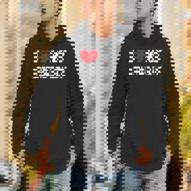 I Love My Ridley アイ・ラブ・マイ・リドリー 長袖tシャツ パーカー