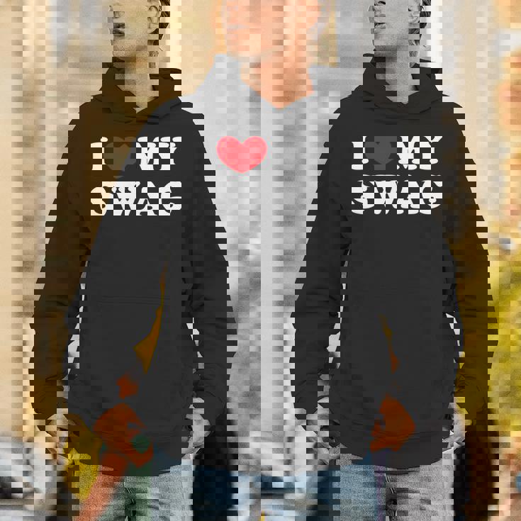 I Love Mywag アイ・ラブ・マイ・スワッグ、アイ・ハート・マイ・スワッグ 長袖tシャツ パーカー