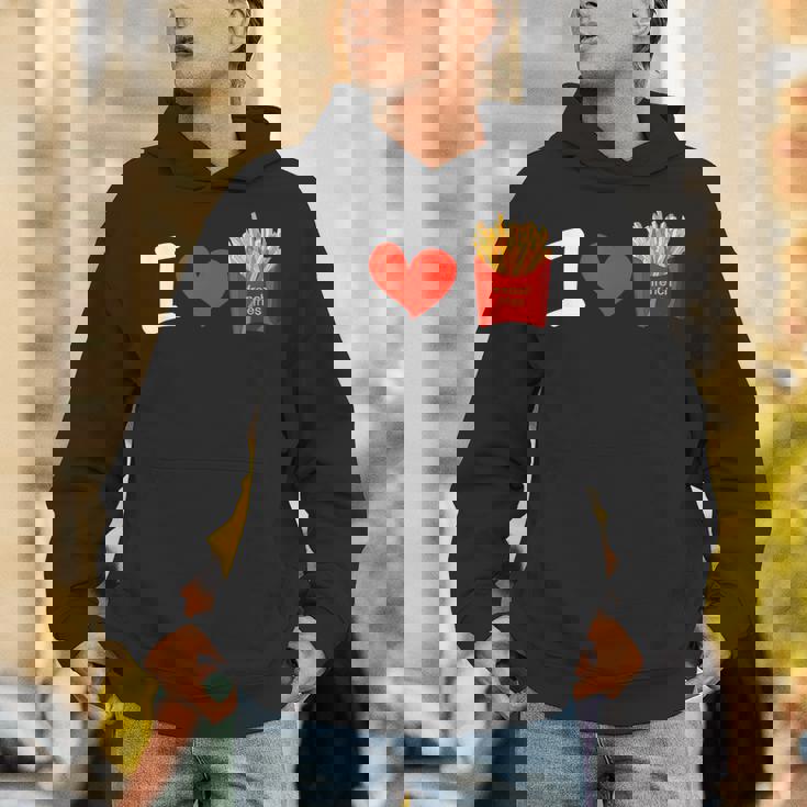 I Love フライドポテト ポテトラバーフライデー パーカー