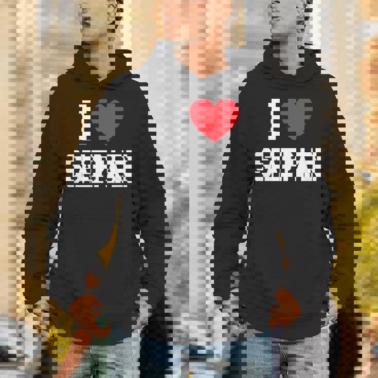 I Loveaipan 長袖tシャツ パーカー