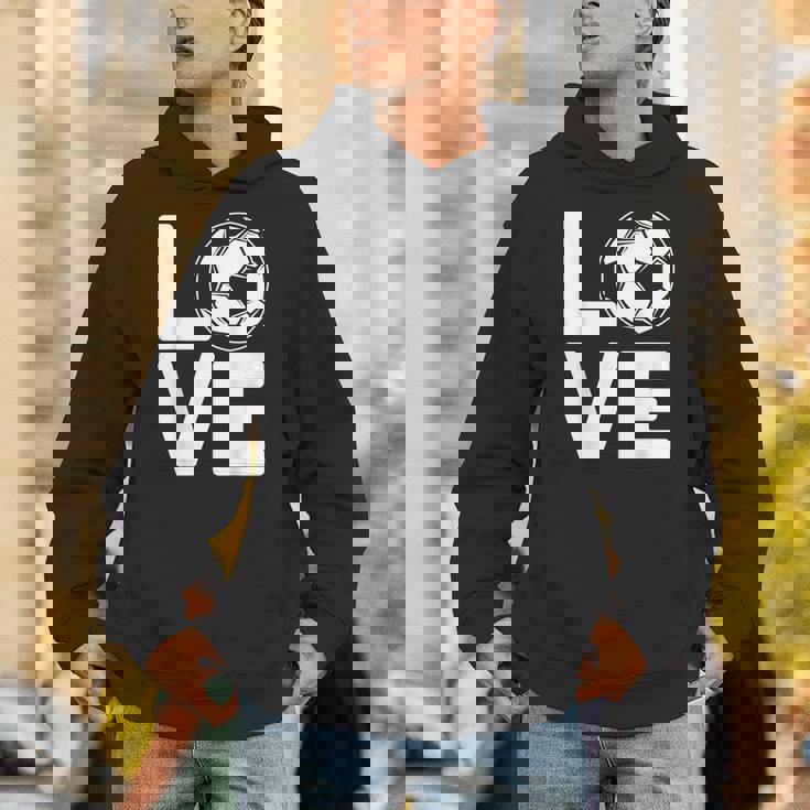 Loveoocer 愛を言うサッカー パーカー