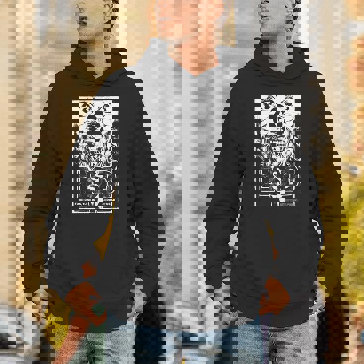 Lsd ヒステリア – レトログラインドハウスb-ムービーアート 長袖tシャツ パーカー