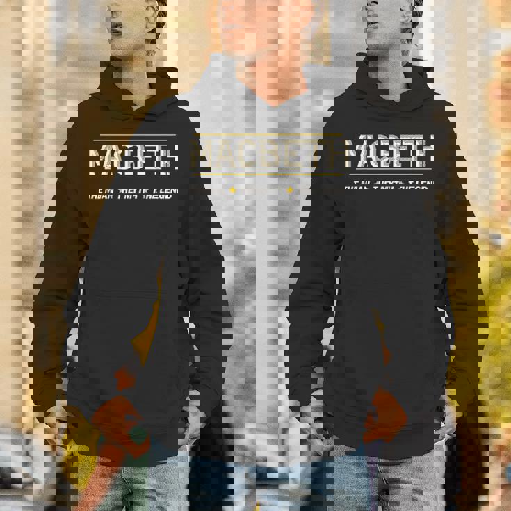 Macbeth The Man The Myth The Legend パーカー