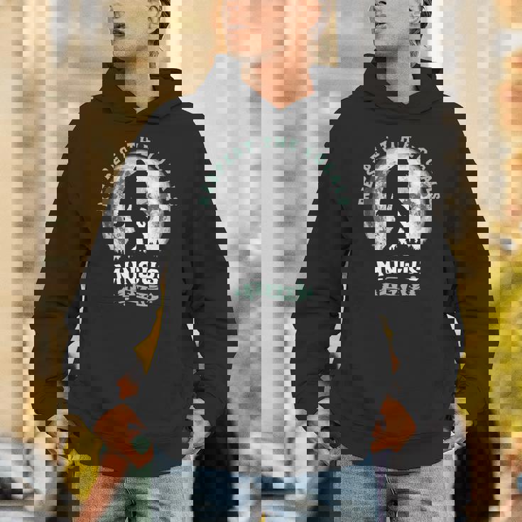 Mingus Texas Bigfoot Night Walk Retro Moon 長袖tシャツ パーカー