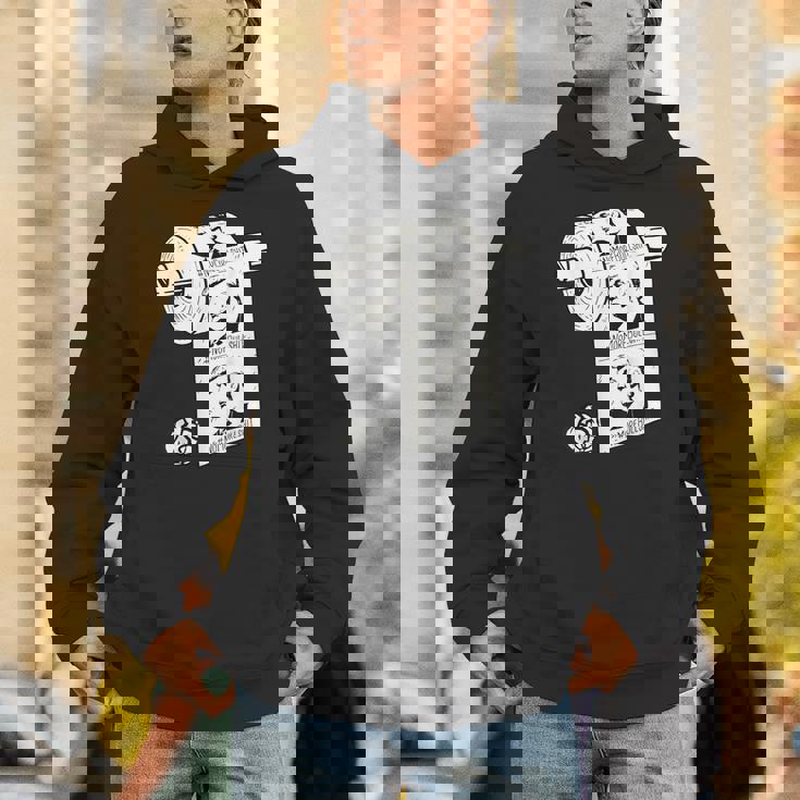 No More Bullshit アンチトランプ大統領選挙トイレットペーパー パーカー