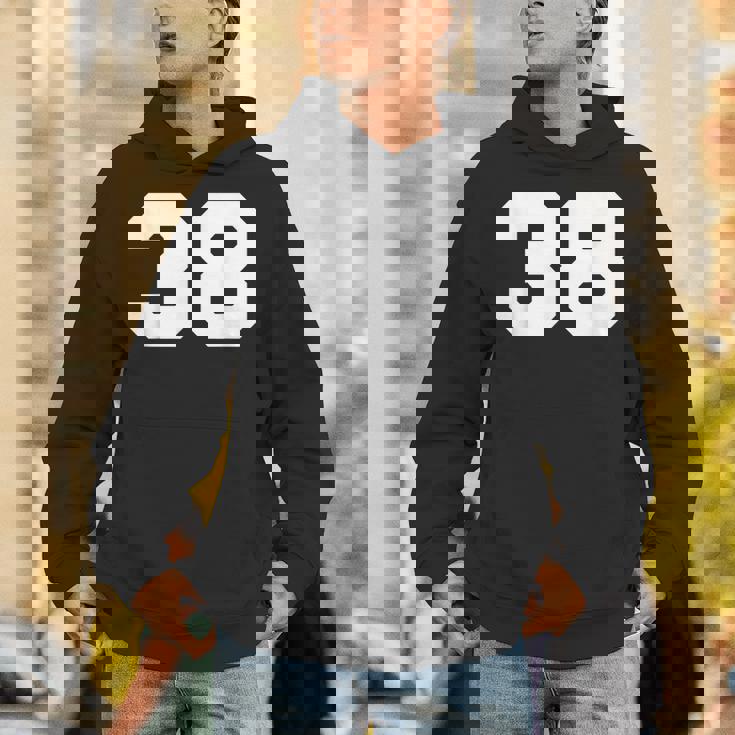 Number 38Ports Jersey Player 38 Fan Front Printarsity パーカー