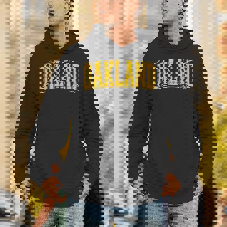 Oaklandarsityports アスレチックジャージスタイル パーカー