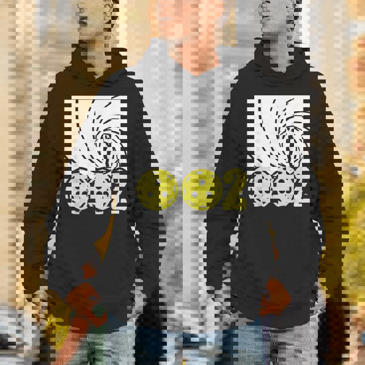 Pickleball 002 スパイパロディ 面白いピックルボールパドルプレーヤー パーカー