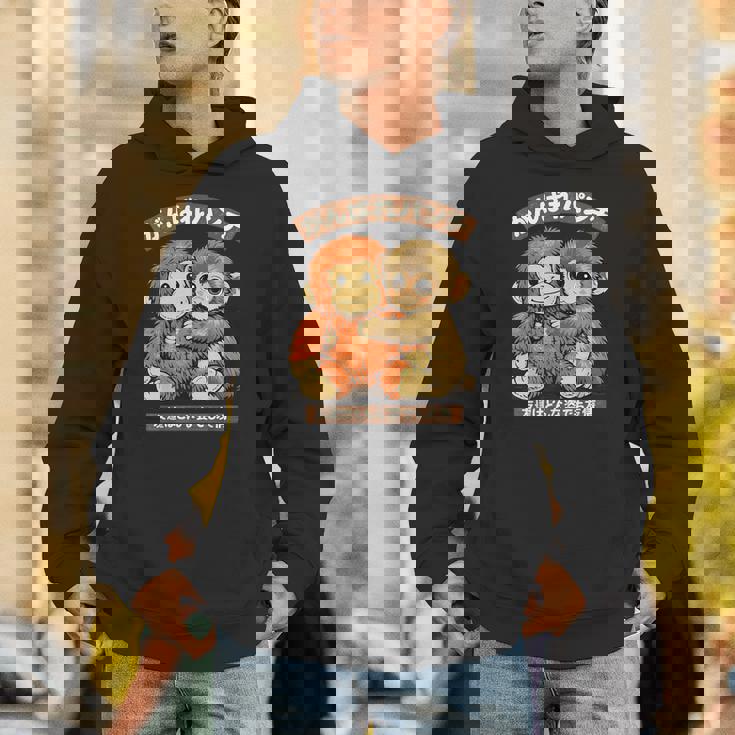 Punch Japanese Monkey Friendship Orangutan Punchkin Punch パーカー