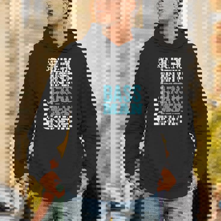 Relax Mister Bass Man Is Here ベースギター 楽器 ベーシスト パーカー