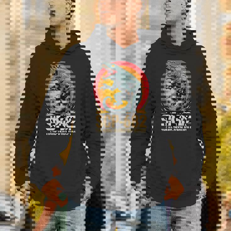 Scp-682 破壊しづらい爬虫類モンスターcpファンデーション パーカー