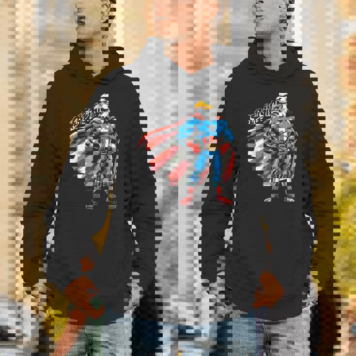 Sebastian Usa イーグル スーパーヒーロー 男の子用 名前 セバスチャン パーカー