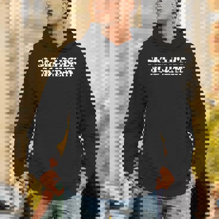 Small Dick Big Heart パーカー