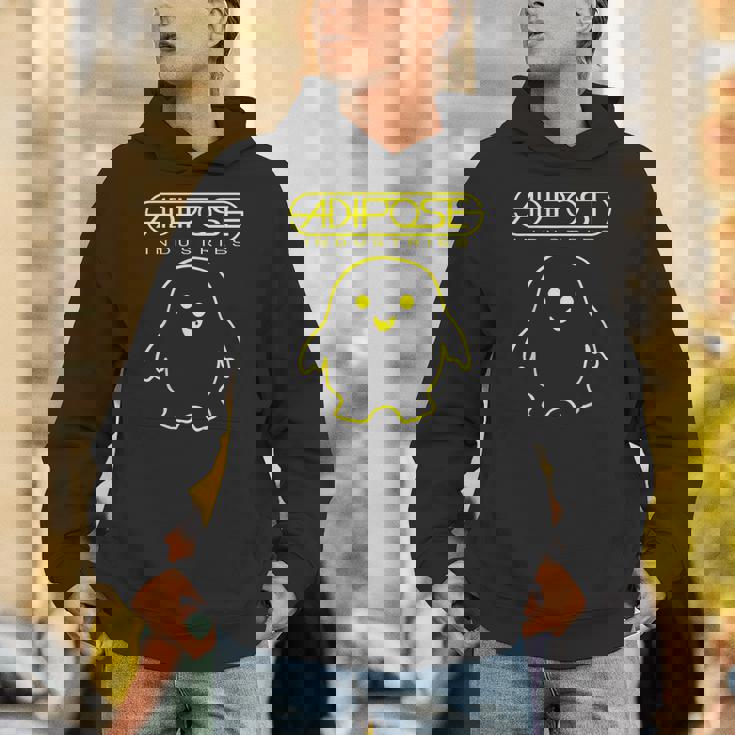 Spacetime-Tour Adipose アイコニックなscifiアドベンチャーファン パーカー