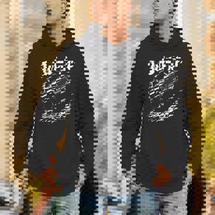 Squarebody Burb ライフトラック シルエット スクエアボディ サバーバン 長袖tシャツ パーカー