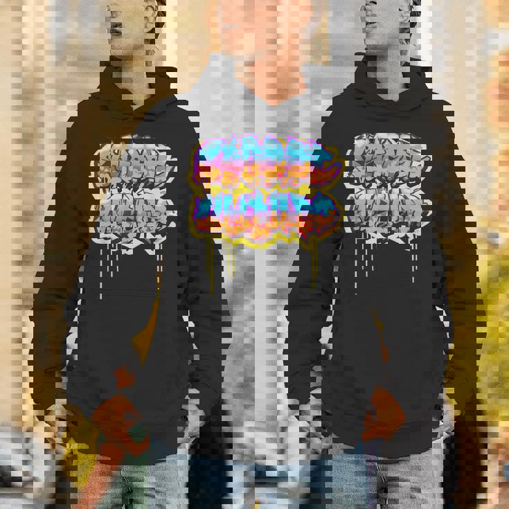 Street Culture グラフィティ・スタイルのアーバン・ストリートウェア パーカー