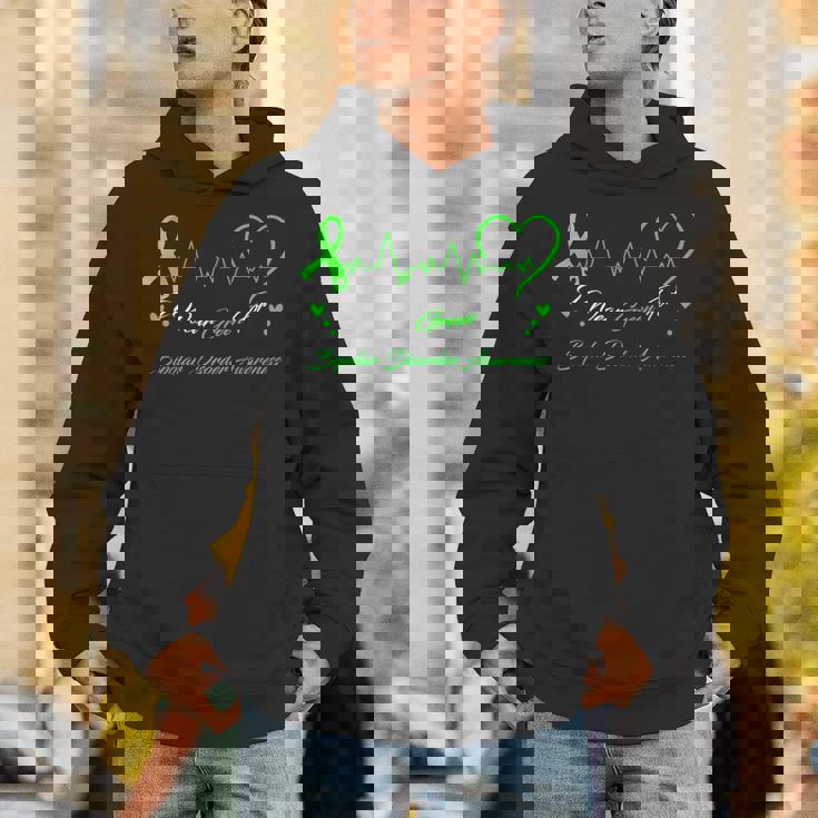 I Wear Green For Bipolar Disprder Awareness パーカー