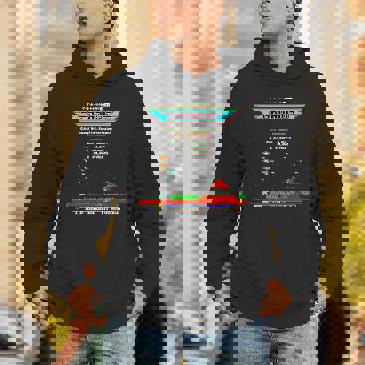 「グラディウス」上上下下左右左右ba スタート 長袖tシャツ パーカー